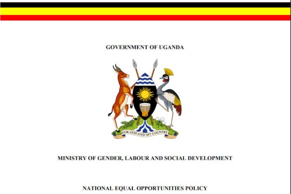 Annual report on the state of Equal Opportunities in Uganda fy 2021/2022.